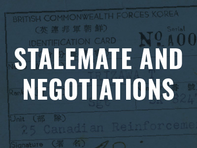 Stalemate and Negotiations