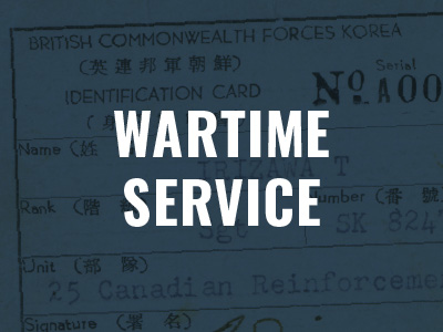 Wartime Service